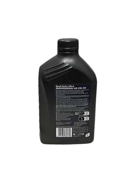 Shell Helix Ultra 5W-30 AG Motor Yağı 1 Litre - 3