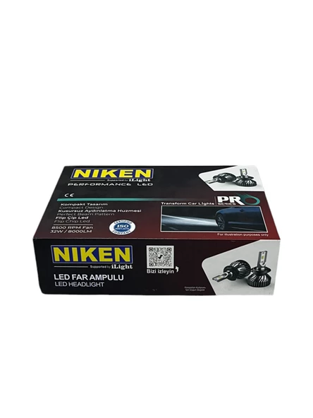Niken Led Xenon Pro Serisi 9008 (H13) Far Ampulü 2'Li Takım - 3