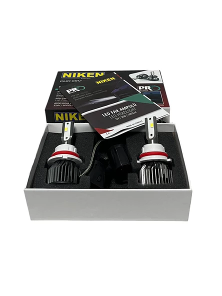 Niken Led Xenon Pro Serisi 9004 (HB1) Far Ampulü 2'Li Takım - 2
