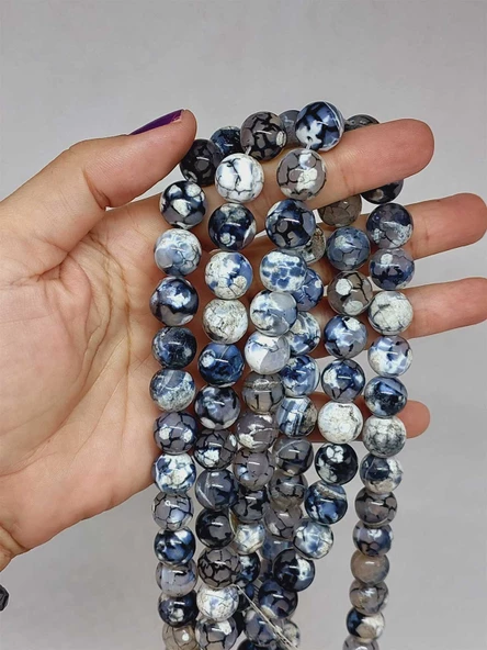 Akik Taşı Dizi 12mm (53368) ürün görseli