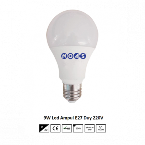 Noas Led Ampul 9w - 1