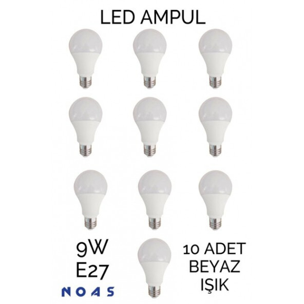 Noas Led Ampul 9w - 2