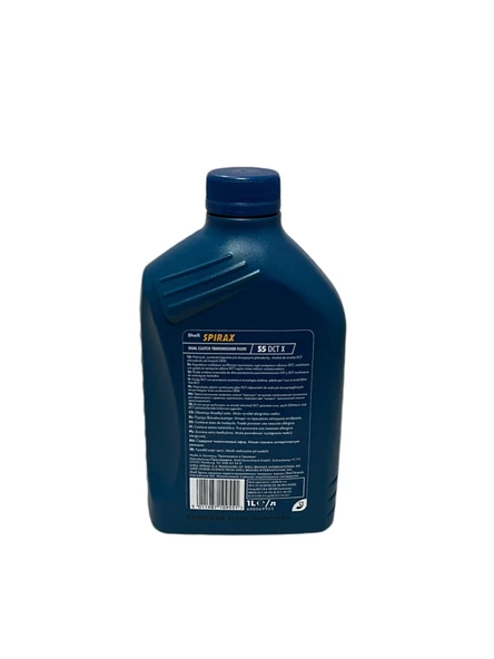 Shell Spirax S5 DCT X Çift Debriyajlı Şanzıman Yağı 1 Litre - 3