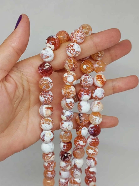 Akik Taşı Dizi 12mm (53372) ürün görseli