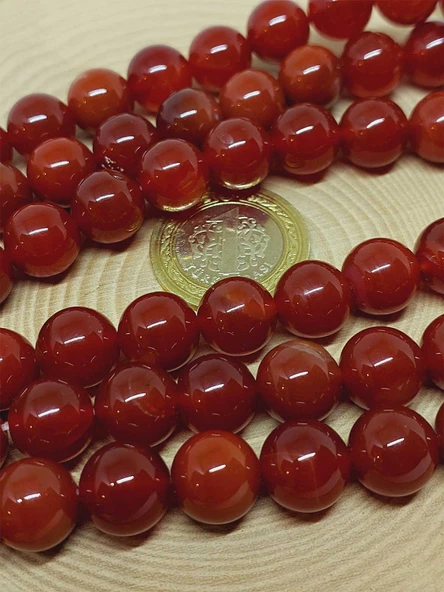 Akik Taşı Dizi 11mm (53374) - Resim 2