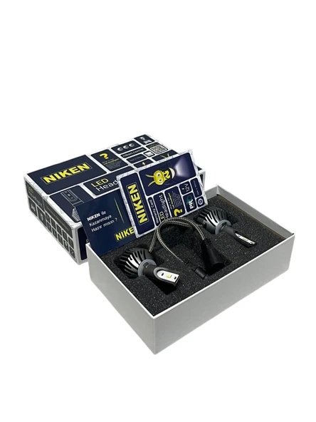 Niken Led Xenon Pro Serisi H27 (880) Far Amplü 2'Li Takım - 2