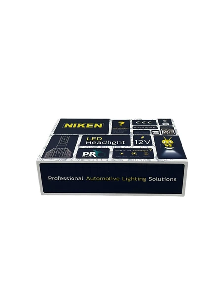 Niken Led Xenon Pro Serisi H3 Far Ampulü 2'Li Takım - 3
