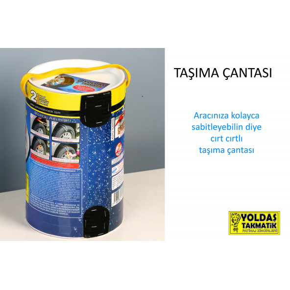 Yoldaş Takmatik Pratik Kar Zinciri 6 lı set - 6