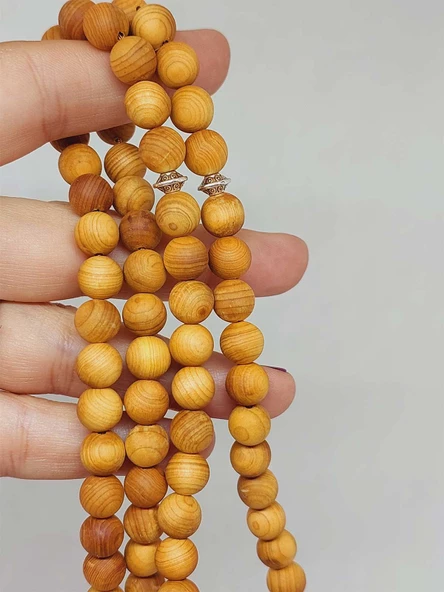 Sandal Ağacı 99luk Tesbih 8mm (5142) - Resim 4