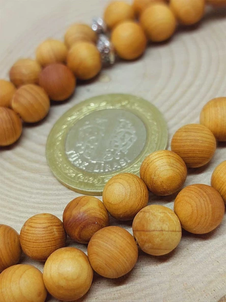 Sandal Ağacı 99luk Tesbih 8mm (5142) - Resim 3