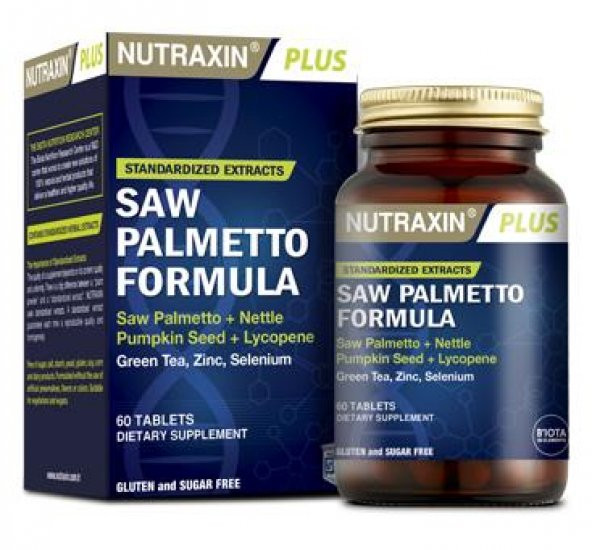 Nutraxin Saw Palmetto Formula 8680512627098