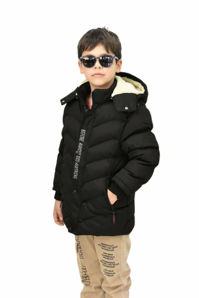 Erkek Çocuk Kapüşonlu Mont BS-0411 - 9