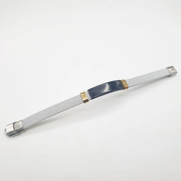 Gümüş Renk Erkek Bileklik - 7