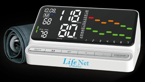 Koldan Otomatik Tansiyon Aleti LİFE NET  U80W - 3