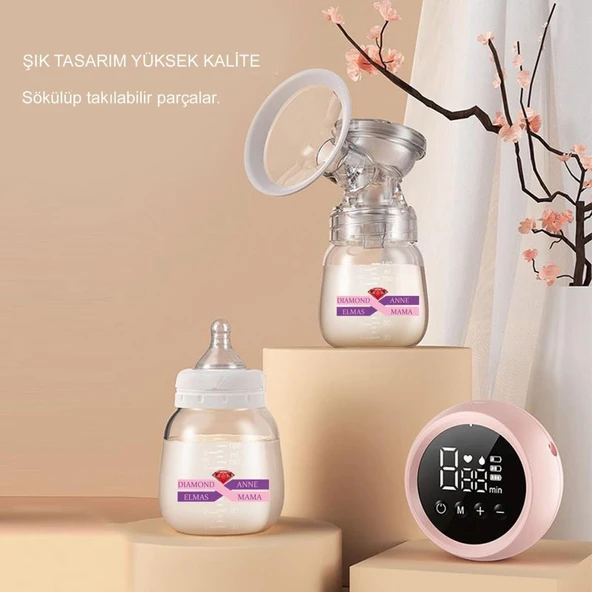 Elektrikli Göğüs ve Süt pompası Çiftli,LED Ekran,Garantili - 3