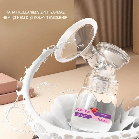 Elektrikli Göğüs ve Süt pompası Çiftli,LED Ekran,Garantili - 4