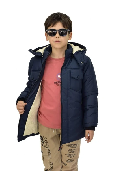 Erkek Çocuk Kapüşonlu Mont BS-1042 - 12