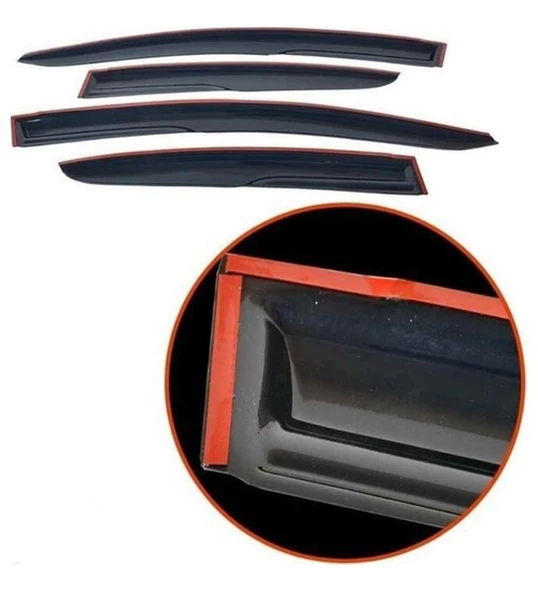 Renault Megane 3 HB Mugen Cam Rüzgarlığı