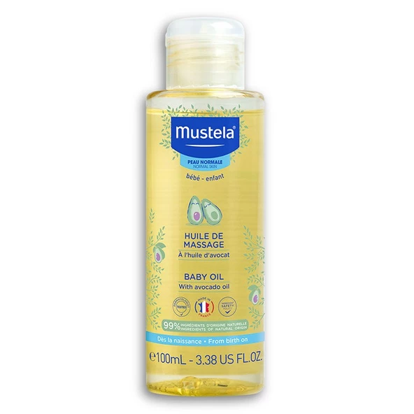 Mustela Baby Oil 100 ml Masaj Yağı