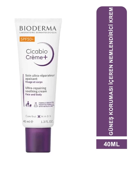 Bioderma Cicabio+ Spf50+ Cream 40ml