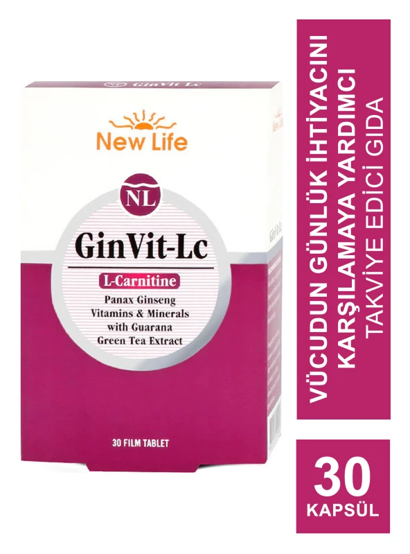New Life GinVit-Lc 30 Tablet (S.K.T 08-2025)