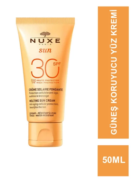 Nuxe Sun Spf 30 Delicieuse Visage Haute Protection Güneş Koruyucu Yüz Kremi 50ml