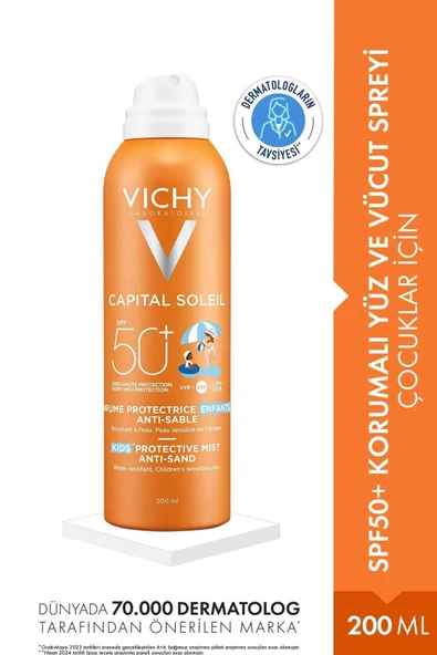 Vichy Capital Soleil Anti-Sand Mist Children Spf50+ 200 ml