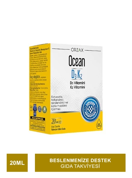 Ocean D3K2 Damla 20ml