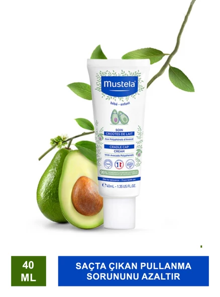 Mustela Cradle Cap Cream 40 ml Konak Kremi