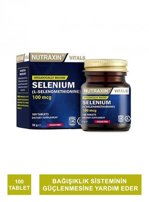 Nutraxin Selenium 100 Tablet (S.K.T 01-2026)