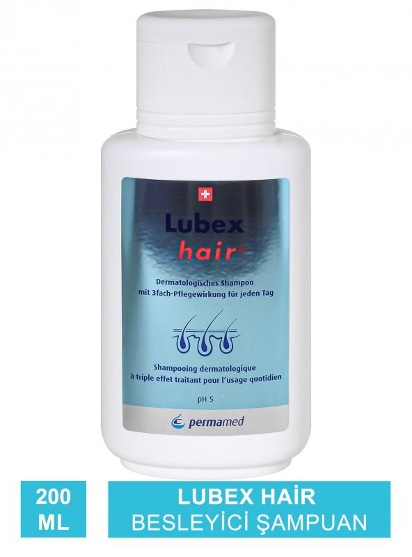 Lubex Hair Şampuan 200 ml (S.K.T 06-2025)