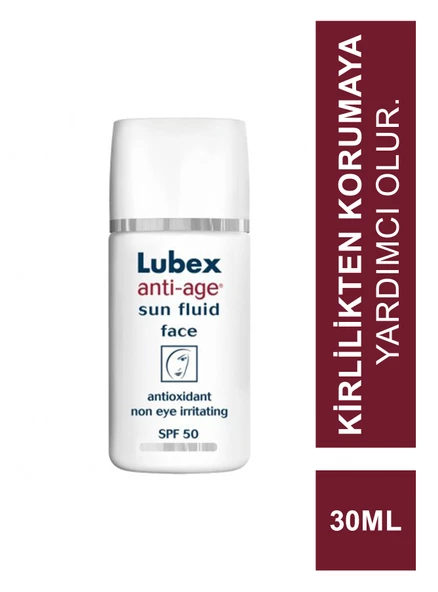 Lubex Anti Age Sun Fluid Face Spf 50 30 ml