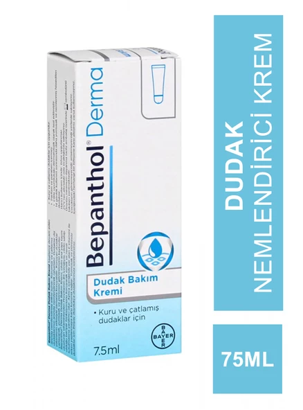 Bepanthol Dudak Bakım Kremi 7,5 ml