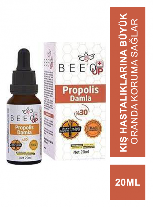Beeo Up Propolis Damla %30 20 ml (S.K.T 07-2026)