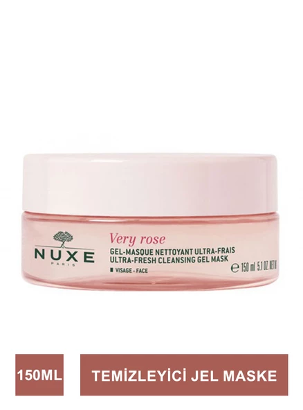 Nuxe Very Rose Cleansing Gel Mask - Temizleyici Jel Maske 150ml