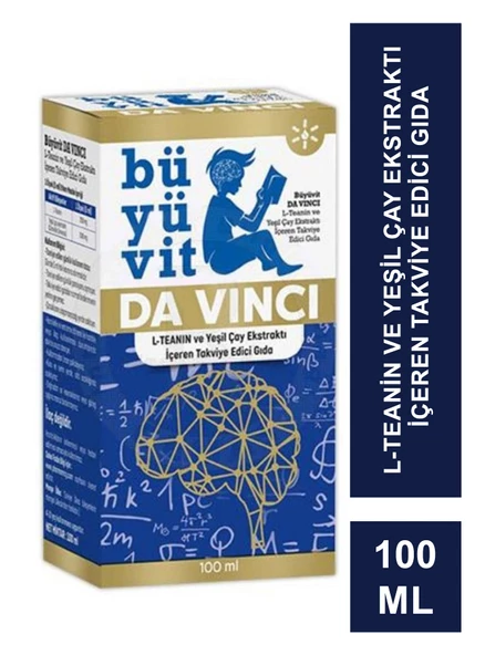 Büyüvit Da Vinci Takviye Edici Gıda 100 ml