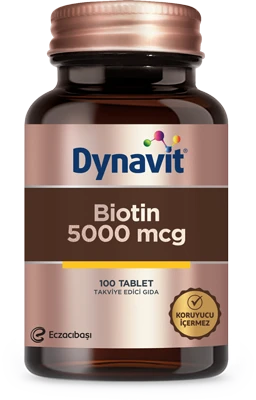 Dynavit Biotin 5000 mcg 100 Tablet