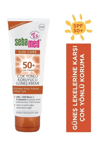 Sebamed Sun Spf 50 Çok Yönlü Koruyucu Güneş Kremi 75ml