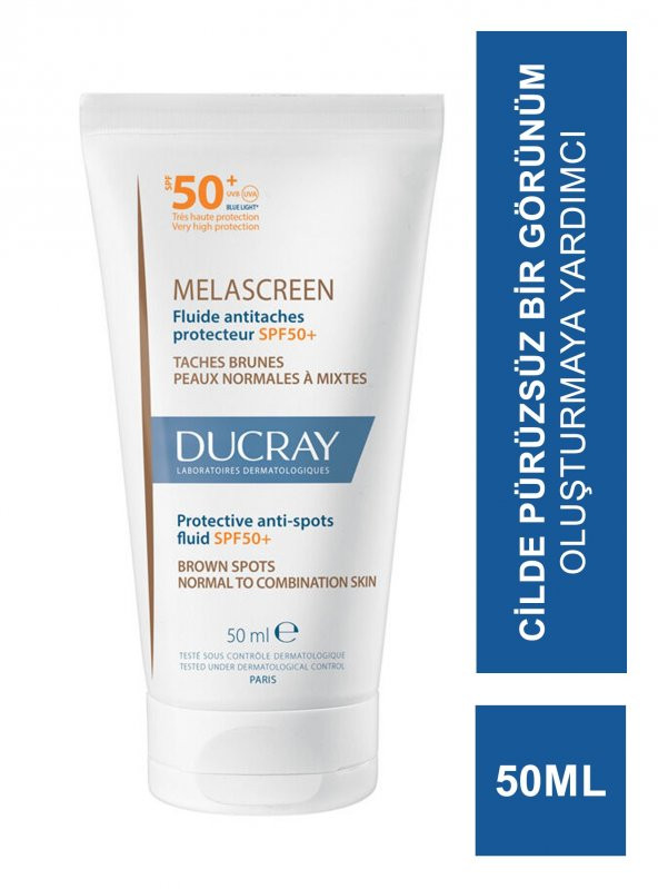 Ducray Melascreen Protective Anti Spots Fluid Spf 50+ 50 ml (S.K.T 06-2026)