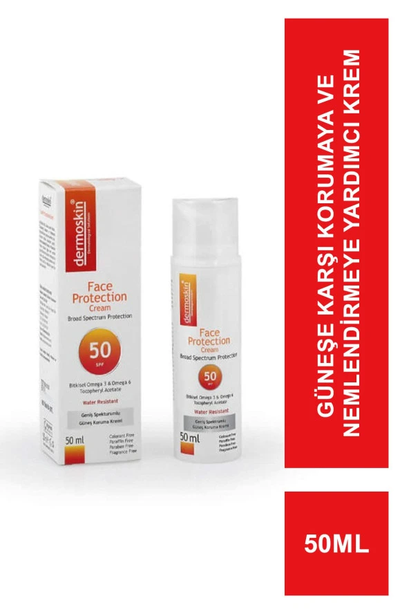 Dermoskin SPF 50+ Face Protection Güneş Kremi 50 ml