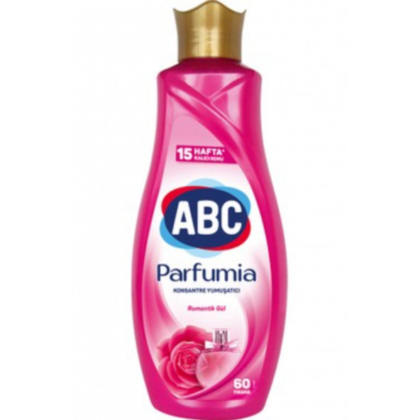 ABC Parfumia Konsantre Çamaşır Yumuşatıcısı Romantik Gül 1440 ML