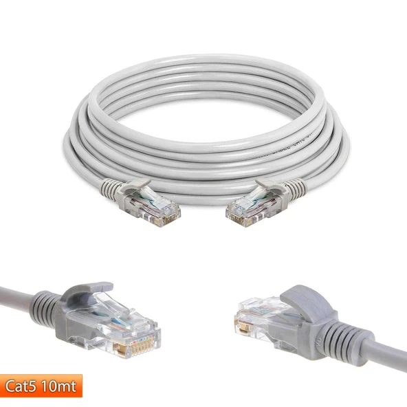 Cat5 Patch Network Ethernet Kablo 10 Metre