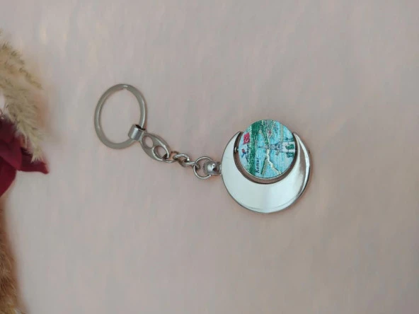 Hdmarketim Metal Ayyıdız Anahtarlık Türk Bayraklı Kemer Yazılı ürün görseli