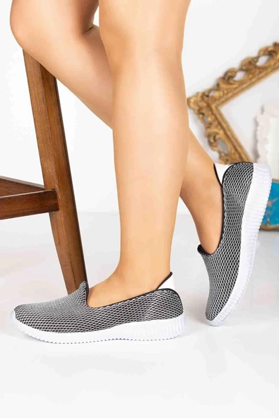 Çaçaroz Ayakkabı Rahat Hafif Büyük Numara Bayan Spor Yürüyüş Ayakkabısı - 4