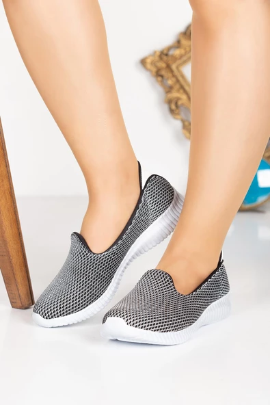 Çaçaroz Ayakkabı Rahat Hafif Büyük Numara Bayan Spor Yürüyüş Ayakkabısı - 5