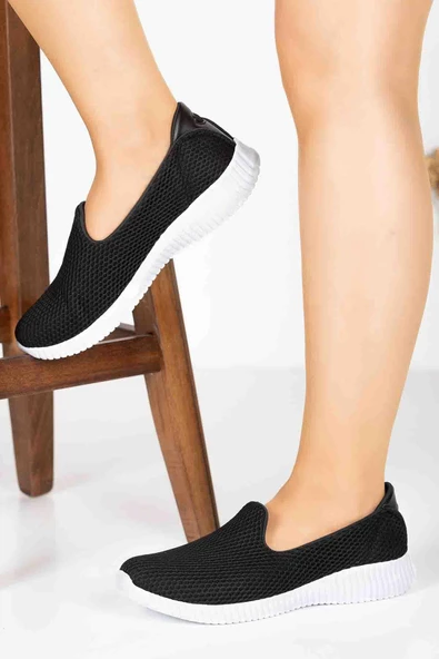 Çaçaroz Ayakkabı Rahat Hafif Büyük Numara Bayan Spor Yürüyüş Ayakkabısı - 2