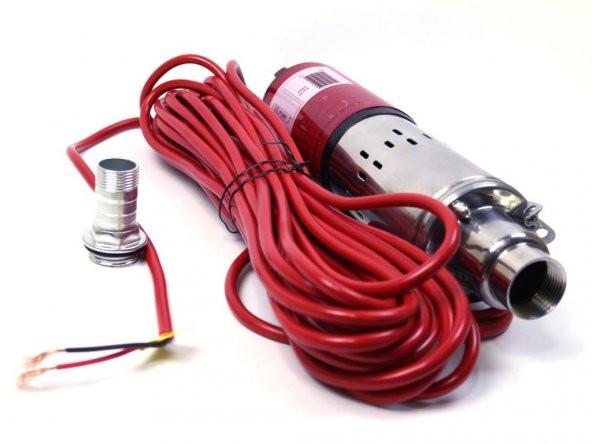 24 Volt Dc Solar Güneş Enerjili Dalgıç Pompa 250 Watt 20 Metre Kablolu 50 Mss 1.5 m³/h - 2
