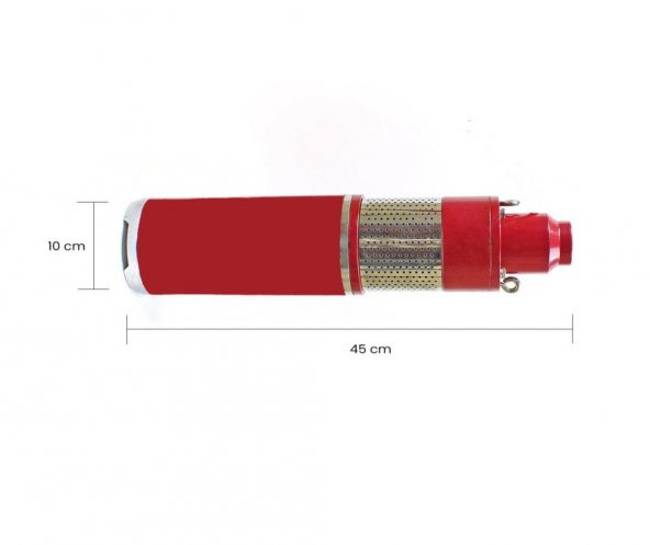 48 Volt Dc Solar Güneş Enerjili Dalgıç Pompa 400 Watt 20 Metre Kablolu 60 Mss 3 m³/h - 2
