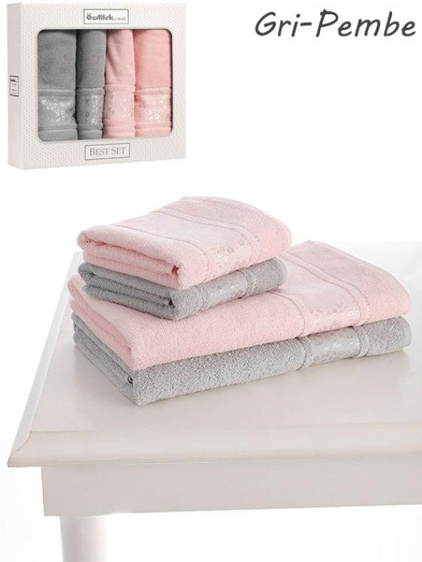 Özdilek Camellia Best Set Hamam Seti Banyo Havlu Takımı - 2