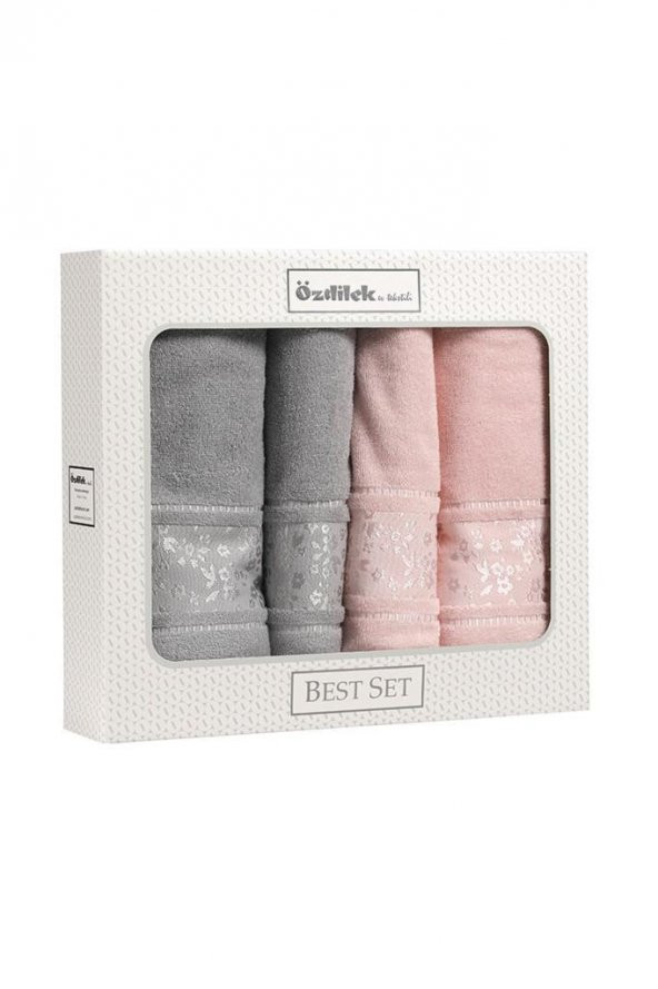 Özdilek Camellia Best Set Hamam Seti Banyo Havlu Takımı - 6